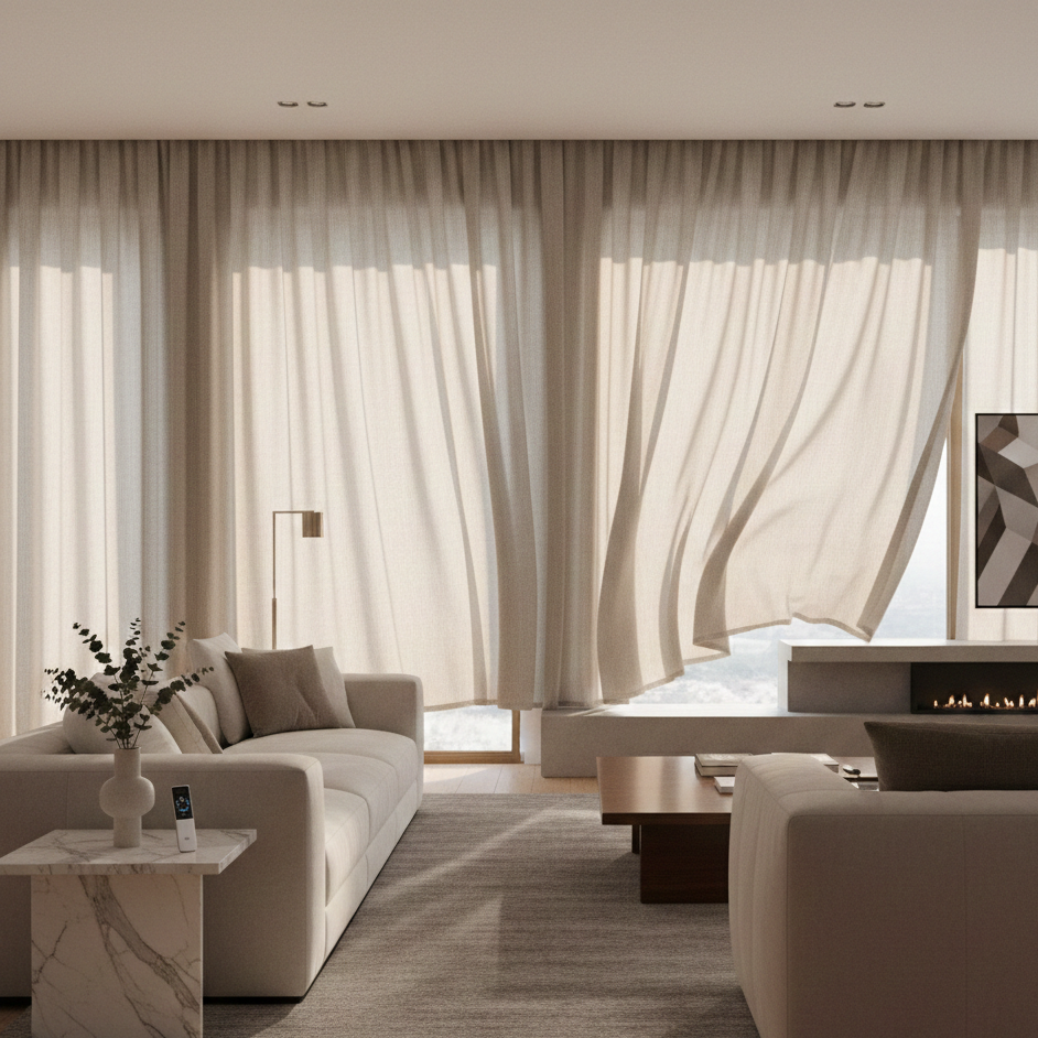 Remote Control Curtains